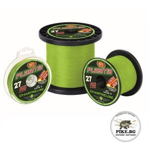 Поводи за риболов Dyneema Plasma Lazer Skin Chartreuse - онлайн магазин за рибарски такъми - Pike.bg