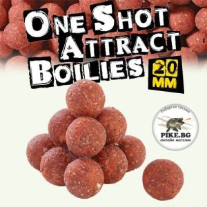 One Shot Attract Протеинови топчета Monster Crab - Brown