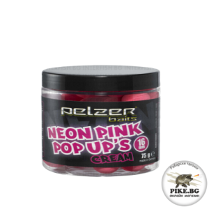 POP UPS Neon Pink Pelzer - Cream 20mm