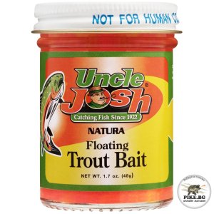 Паста за пъстърва UNCLE JOSH Chartreuse / Glitter