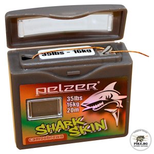Повод Pelzer Shark Skin - 45lbs - 15м