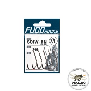 Куки Fudo 3401 SOI WITH RING / SOIW-BN / № 3/0 - 11/0